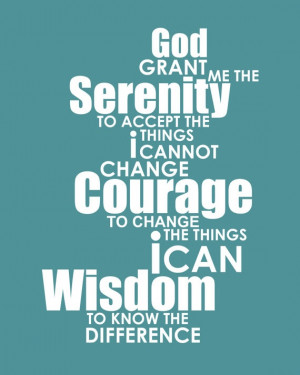 ... , Typography Art, Gods Is, A Quotes, Families Mottos, Serenity Prayer