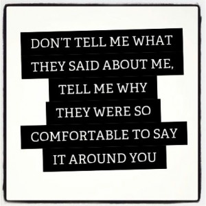 No gossipy backstabbing bffs for me