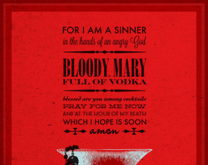 Bloody Mary / Archer / Quote Poster / Danger Zone ...