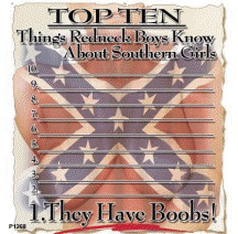 ... TEN THINGS REDNECK BOYS KNOW ABOUT SOUTHERN GIRLS 