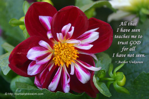 Spring is here. Inspiring quotes and beautiful flowers.