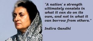 Indira gandhi famous quotes 3