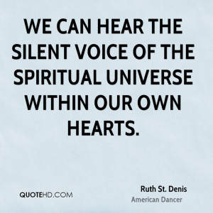 Ruth St. Denis Quotes