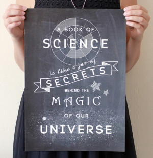 If science truly is a jar of secrets behind the magic of our universe ...