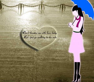 Cute Rain Wallpaper With Rain Quotes