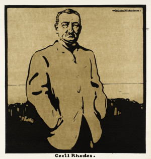 Sir William Nicholson Cecil Rhodes 1899 Desmond Banks