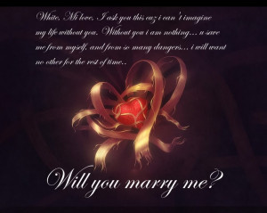 Will You Marry Me Quotes For Her