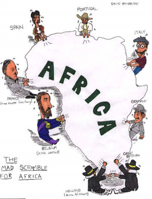 ... , which European countries werefighting for a position in Africa