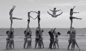 cheer with friends LVE.