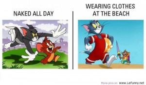 Funny Tom and Jerry