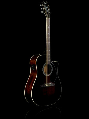 Wayne Kramer Fender Dreadnought Acoustic Electric Guitar