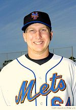 Mike Carp of the Binghamton Mets