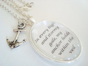 Gospel hymnal quote pendant, song lyrics jewelry, worship music ...