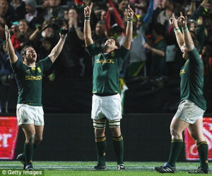 ... final whistle as South Africa win the Tri-Nations for the third time