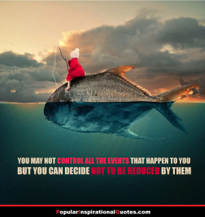 motivational quote about control