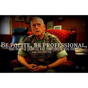 Marine quote.