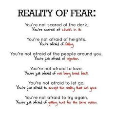 overcoming fear quotes | ... -off: What’s Your Biggest Fear ...