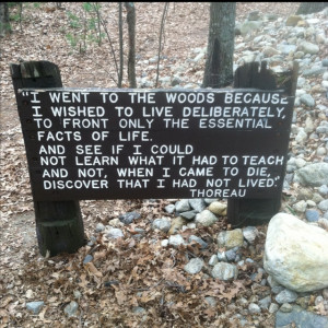 Walden Pond | Concord, MA. There should be Thoreau quotes posted ...