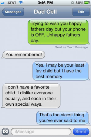 Top 10 Funny Father’s Day text messages (SMS) in English