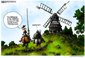 , you fail at analogy.The funny thing, of course, is that Don Quixote ...