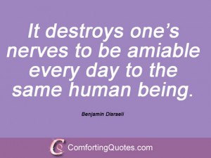 Quotes By Benjamin Disraeli
