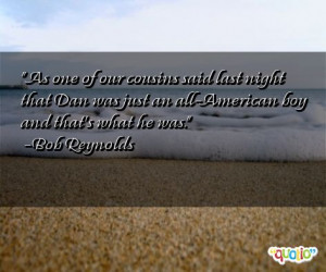 Cousin Quotes and Sayings