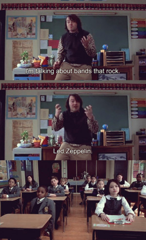 jack black, led zeppelin, movie quote, robert plant, rock n roll ...