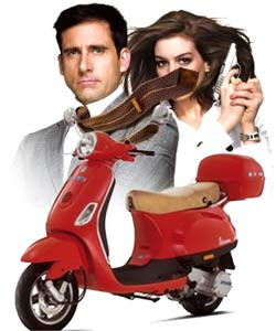 The official ride of the neo-Maxwell Smart? Vespa.