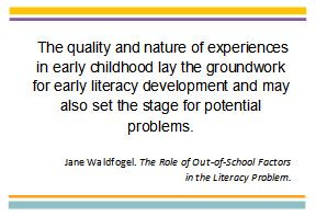 Early literacy Quote 1