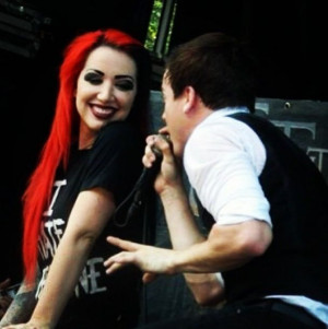ash costello and Cody Carson #new years day #set it off