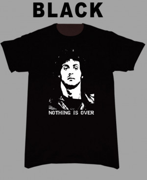 Rambo-Nothing-is-over-retro-T-Shirt