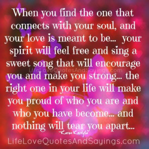 When You Find The One..