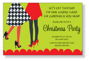Company Christmas Party Invitations Wording Christmas invitations