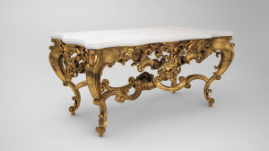 Baroque table by Trisquote