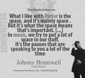 Johnny Bramwell on Harold Pinter