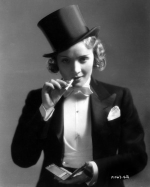 Marlene Dietrich in “Morocco,” 1930. Photo courtesy of Photofest
