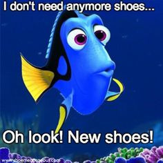 Funny shoe quote from www.shoemegorgeous.com