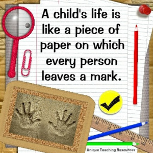 jpg-quotes-about-children-a-childs-life-is-like-a-piece-of-paper-on ...
