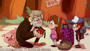 Gravity Falls Dipper Pines Mabel Grunkle Stan Waddles #1 | 500 x 284