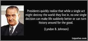 while a single act might destroy the world they live in, no one single ...