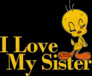 Myspace Graphics > Love > I Love My Sister Graphic