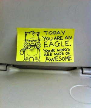 inspirational post it notes