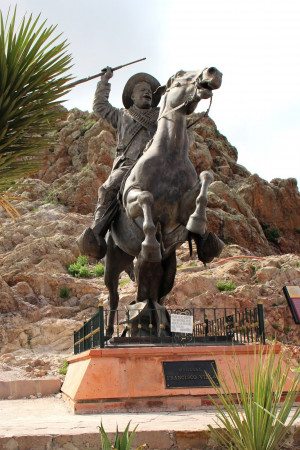 Pancho Villa Quotes Statue of pancho villa,