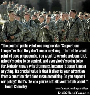 Chomsky: Inspiration, The Real, Support Our Troops, Quote, Art, God ...