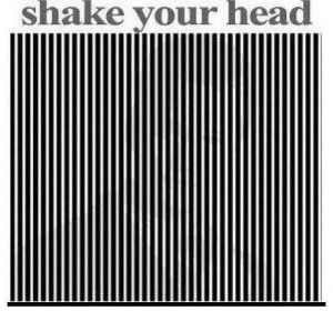 Shake your head to see it