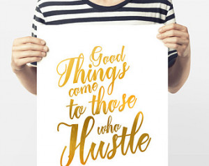 Gold Foil Quote Art - Gold Foil Print - Faux Gold Foil - Printable Art ...