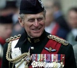 Prince Philip, Duke of Edinburgh.