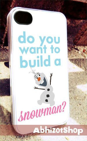 Olaf quote frozen - iPhone 4/4s/5/5c/5s Case - Samsung Galaxy S2/S3/S4 ...
