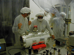 John Wheeler’s visit to LIGO Hanford, August 2000
