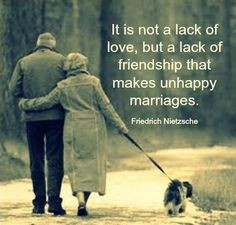 enduring partnership of mutual respect, kindness, humor, understanding ...